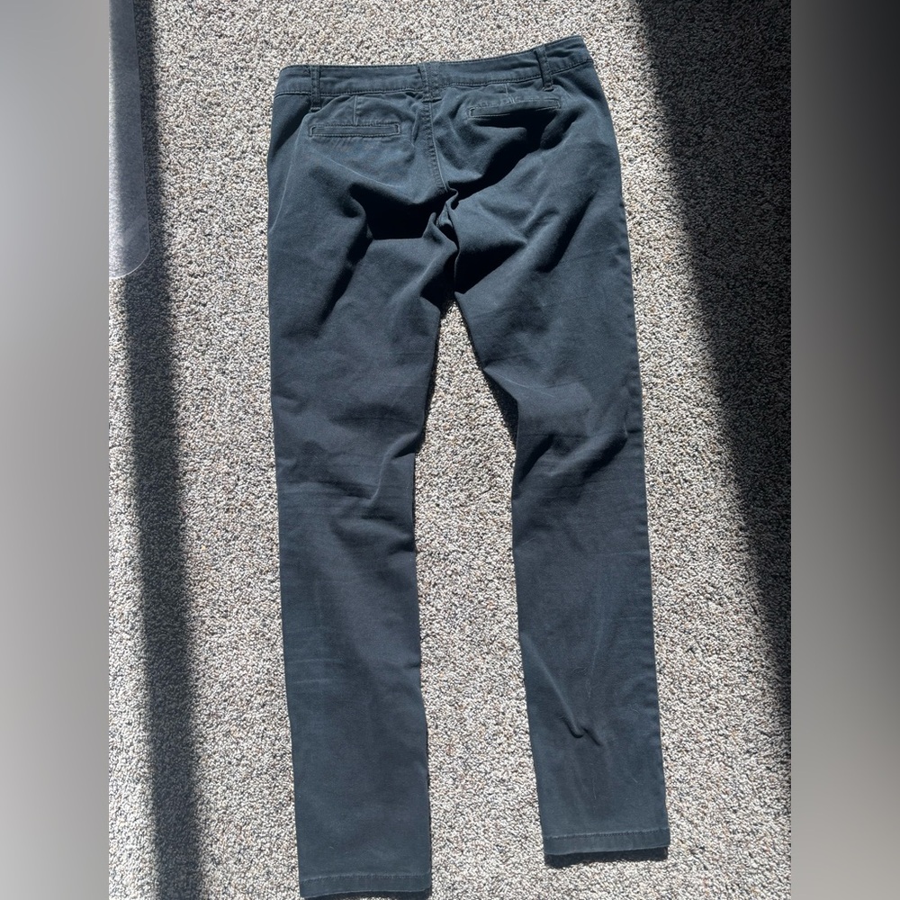 Mossimo Supply Co. Low Rise Skinny Black Pants size 4 denim jeans - Picture 5 of 6